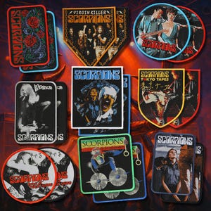 Scorpions – Vintage Rock Woven Patches