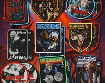 Scorpions Virgin Killer Woven Patch Limited Edition Only 60