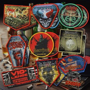 Thrash Metal Classics - Offiziel Lizensierte Gewebte Aufnäher