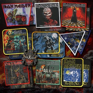 Écussons tissés officiels Iron Maiden – Heavy Metal Legends