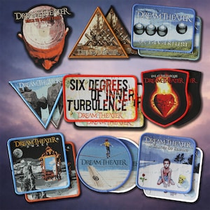 Dream Theater - Official Woven Patches - Progressive Metal Legacy