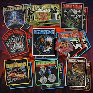 Scorpions – Vintage Rock Official Woven Patches
