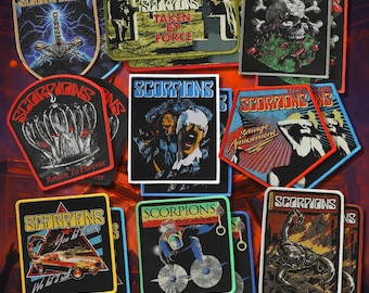 Scorpions – Vintage Rock Official Woven Patches