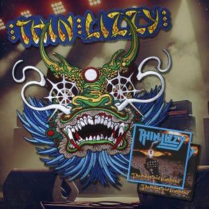 Thin Lizzy Official woven patches and embroidered backpatch