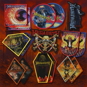 Megadeth - Official Woven Patches - Thrash Woven Into Thread