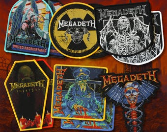 Megadeth - Official Woven Patches - Thrash Woven Into Thread