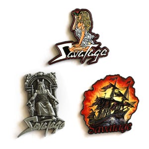 Savatage Enamel Pins – Power Metal Classics in Miniature