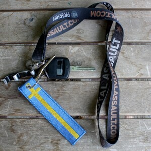 Swedish Death Metal Embroidered Keychain - Etsy