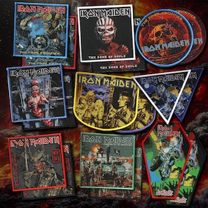 Iron Maiden - Patches – Aufnäher – Heavy Metal Legends