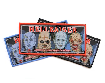 Parche tejido Hellraiser - Acción clásica de terror cenobita