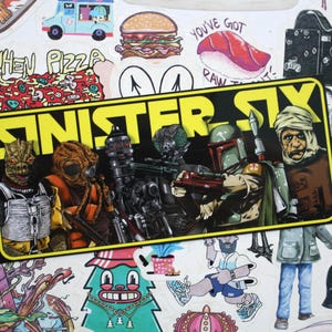 Sinister Six Bounty Hunters Fridge Magnet