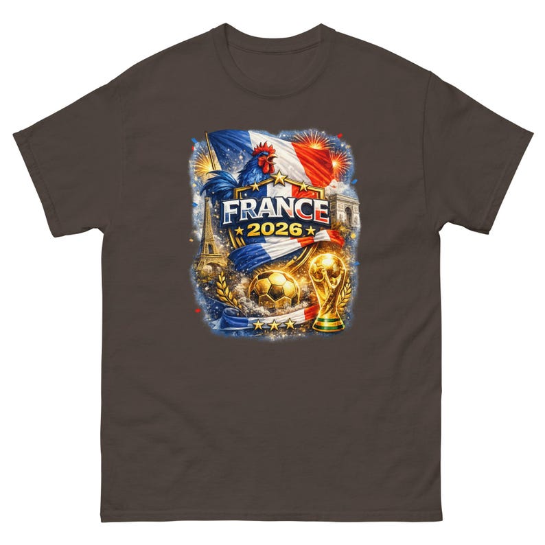 France World Cup 2026 Shirt | France Soccer Fan Tee | French Football T-Shirt | FIFA 2026 France Supporter Shirt | Allez Les Bleus