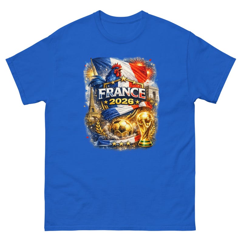 France World Cup 2026 Shirt | France Soccer Fan Tee | French Football T-Shirt | FIFA 2026 France Supporter Shirt | Allez Les Bleus