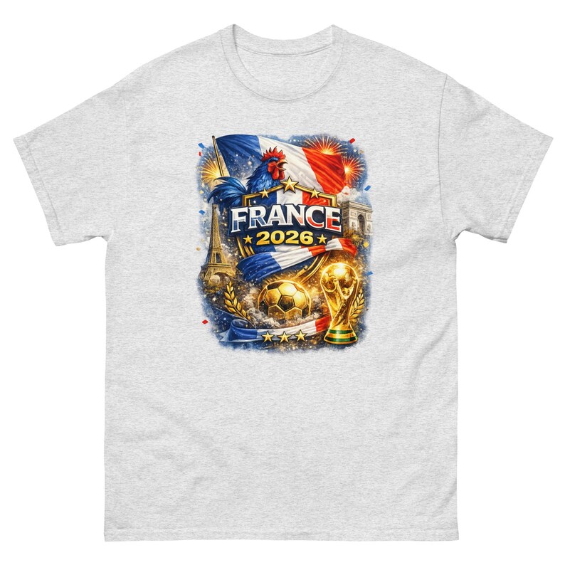 France World Cup 2026 Shirt | France Soccer Fan Tee | French Football T-Shirt | FIFA 2026 France Supporter Shirt | Allez Les Bleus