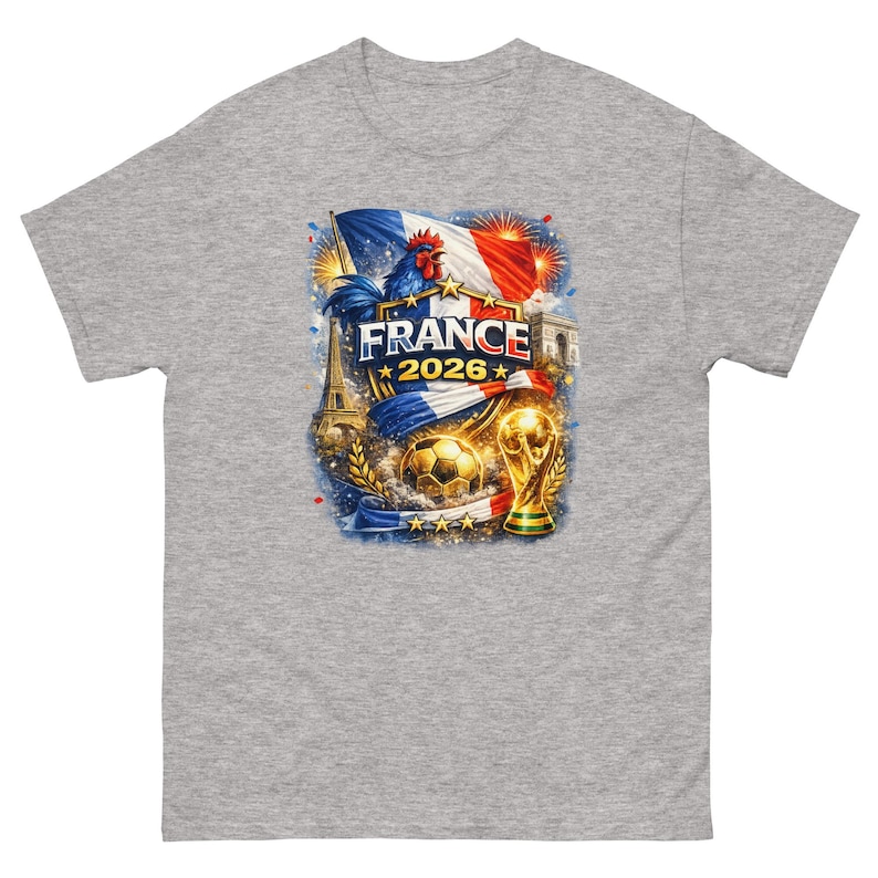 France World Cup 2026 Shirt | France Soccer Fan Tee | French Football T-Shirt | FIFA 2026 France Supporter Shirt | Allez Les Bleus