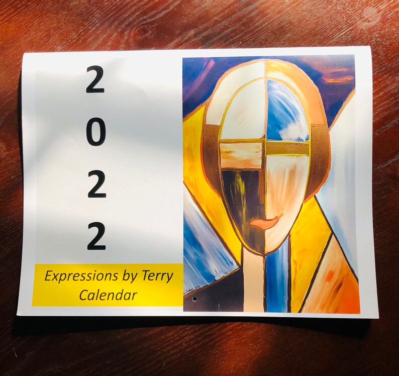 2022 Calendar Artist Calendar 2022 Gifts Stocking Stuffer | Etsy