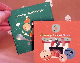 Paquete de tarjetas navideñas Festive Funtimes Planet