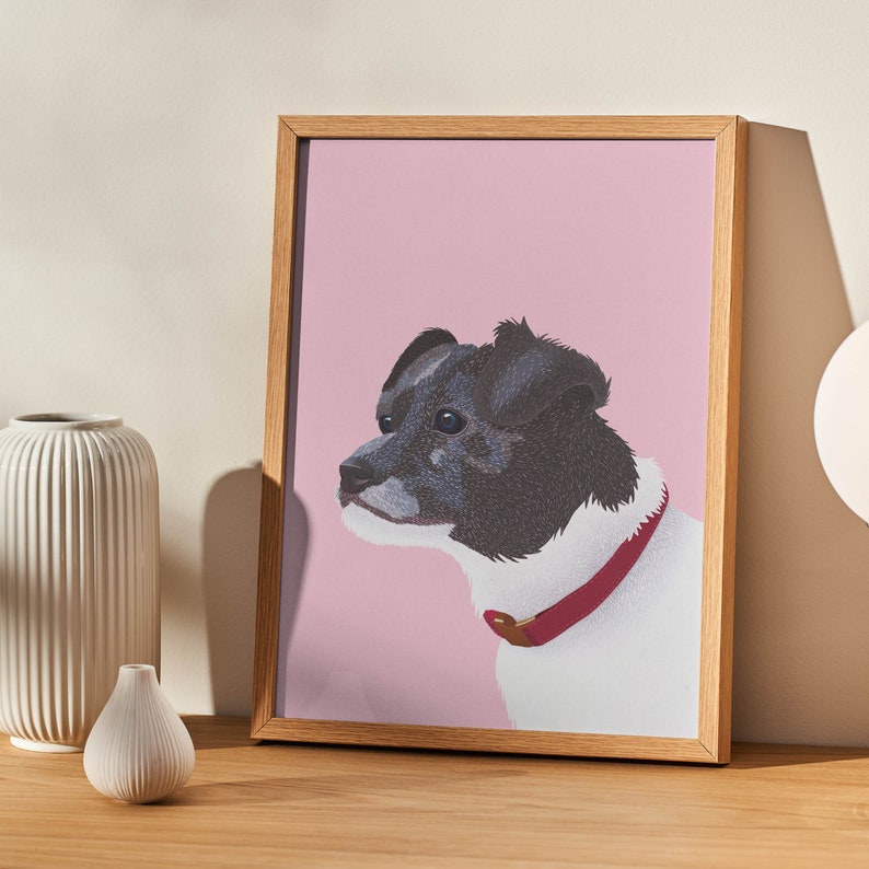 Custom Illustrated Pet Portraits Bild 3