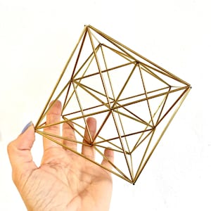 Metatrons Würfel, Heilige Geometrie, platonische Körper, Himmeli Methatron&#39;s Cube