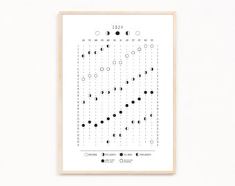 Printable Lunar Calendar 2024