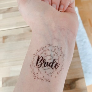 Tattoo Bride & Team Bride 4cm image 8