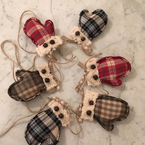 DIY Mitten Garland e-pattern, Christmas and Winter Decor image 2