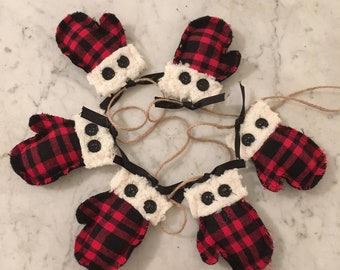 DIY Mitten Garland e-pattern, Christmas and Winter Decor