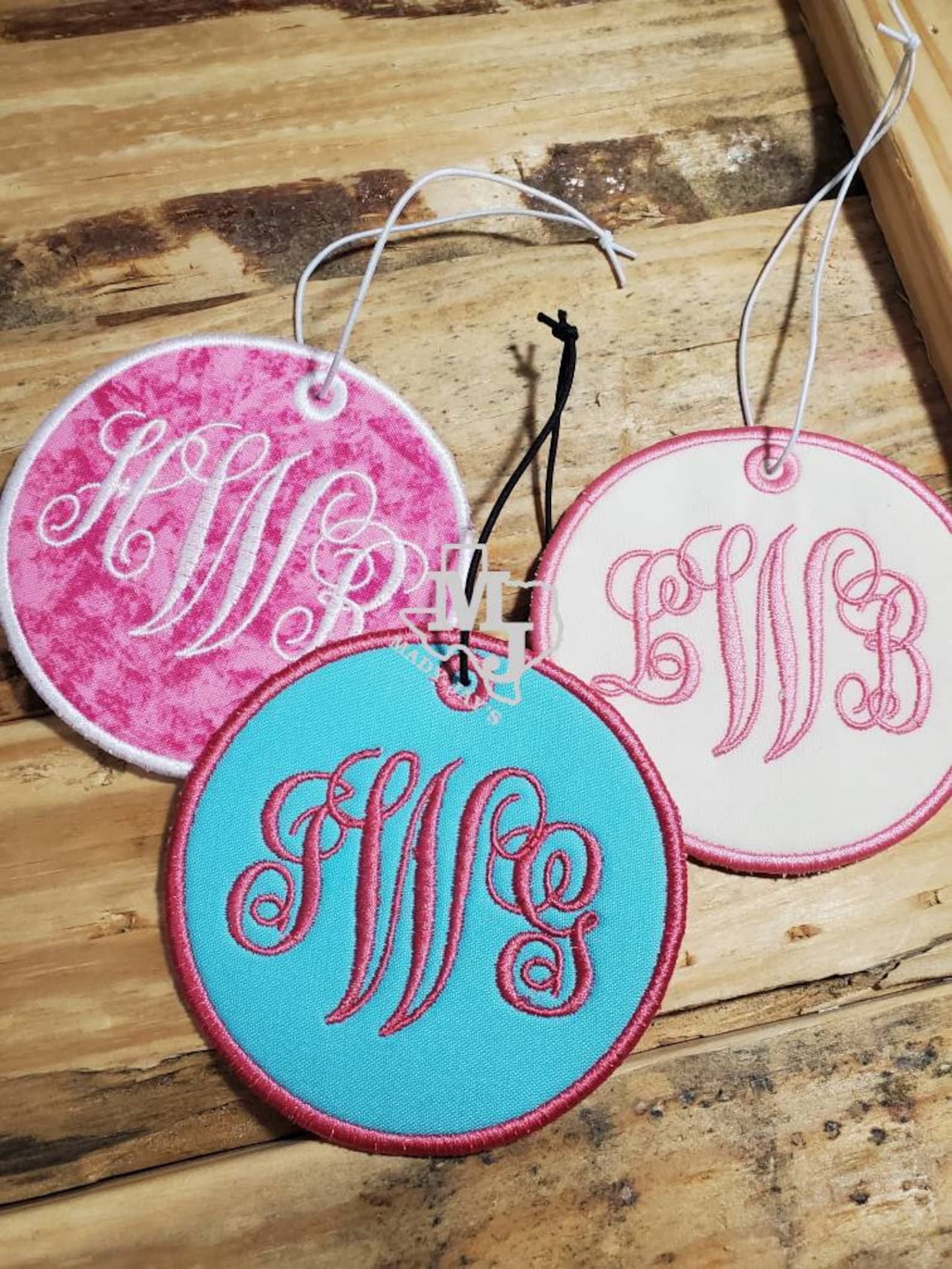 Personalized Name Bag Tag for Bookbag Backpack Monogram Tag Etsy