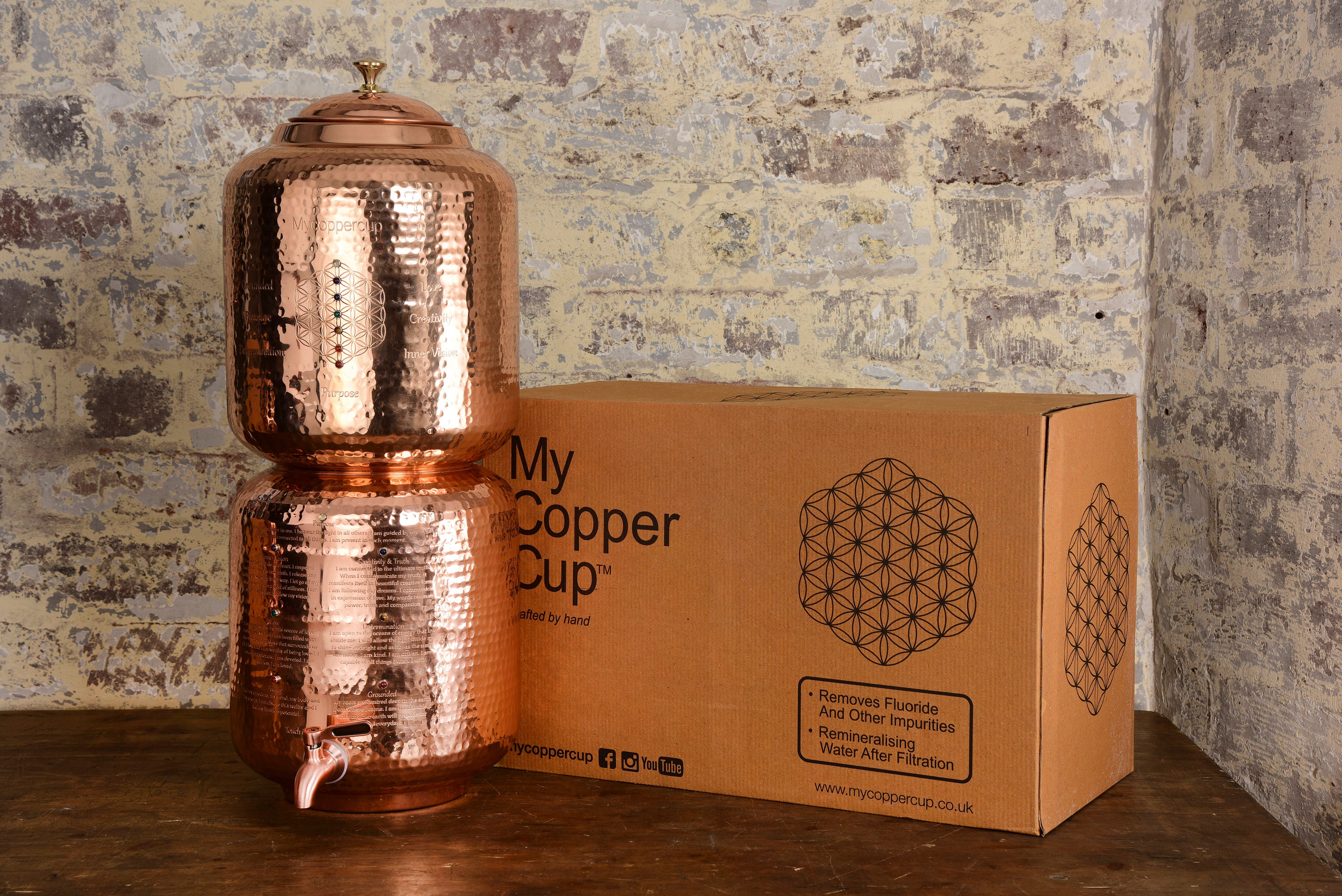 10L Pure Copper Water Fluoride Filter & Dispenser with Etsy