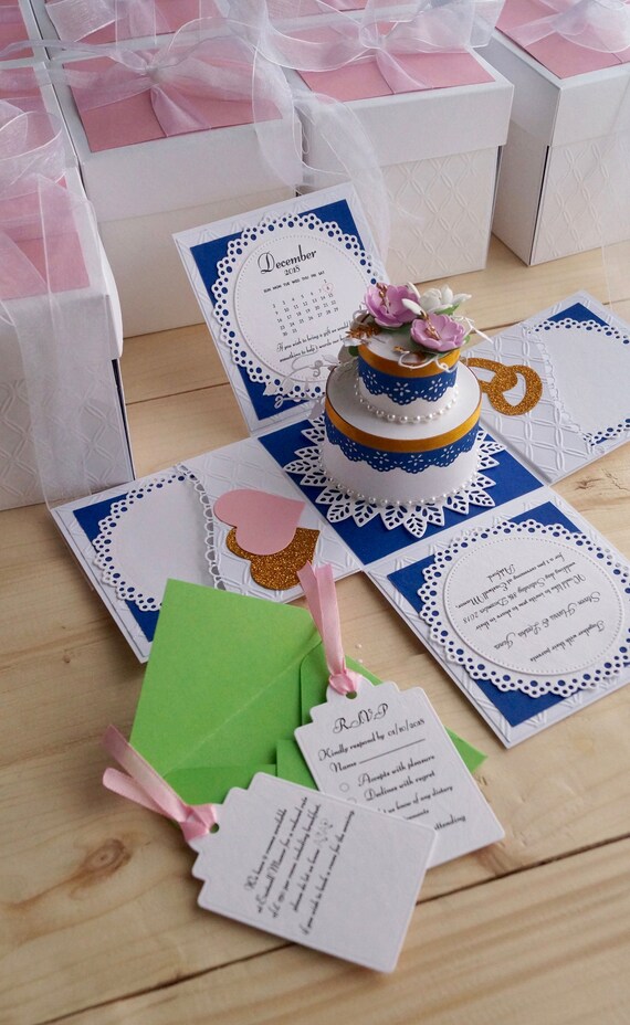 Boite A Explosion Faire Part De Mariage Personnalise Etsy Boite A Explosion Faire Part De Mariage Personnalise Etsy