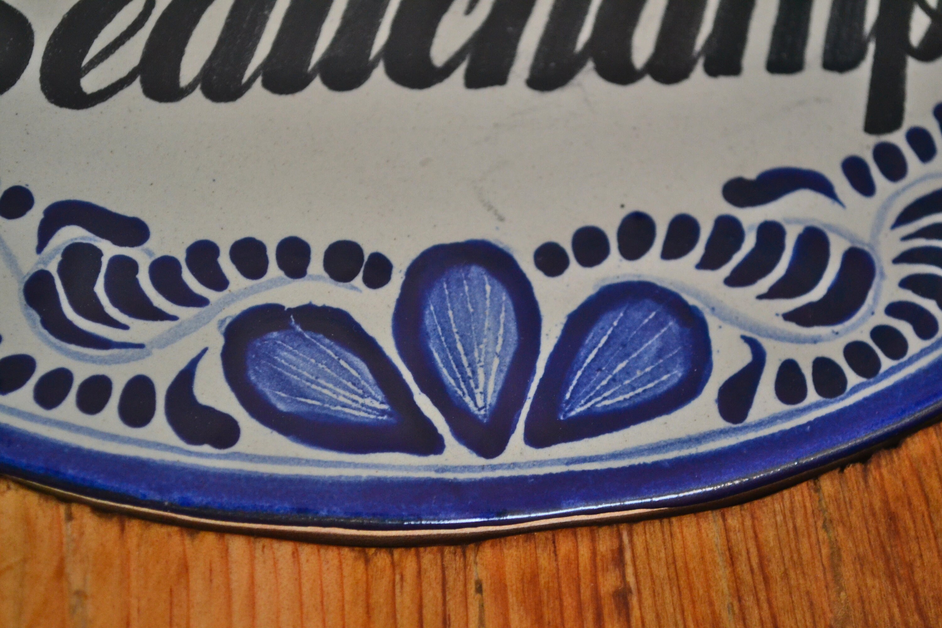 13 Personalized Talavera Tile House Sign Carved Wood | Etsy