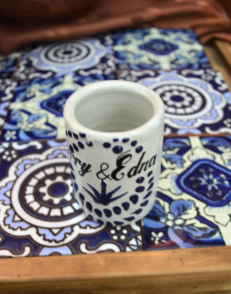 Express Shipping Talavera Tequila Shot Glasses Set Custom Etsy