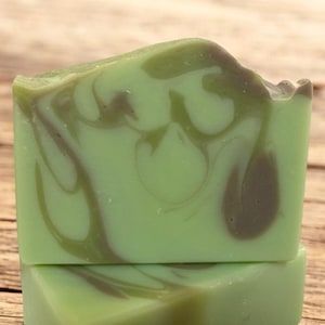Australian Bamboo Cream Silk Soap. Artisan Soap. Cold Process Soap.