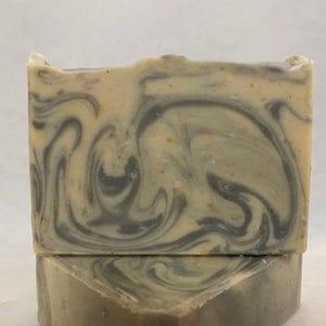 Moonshadow Cream Silk Soap. Artisan Soap. Cold Process Soap.