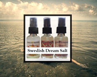 Swedish Dream Salt Perfume, Mist, Soap, Wash, Shampoo, Conditioner, Lotion, Scrub, Deodorant, Powder, Lotion, Butter, Beard, Wax Melts