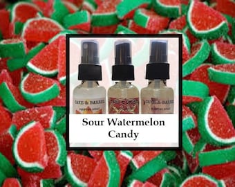 Sour Watermelon Candy Perfume, Mist, Soap, Wash, Shampoo, Conditioner, Lotion, Scrub, Deodorant, Powder, Lotion, Butter, Beard, Wax Melts