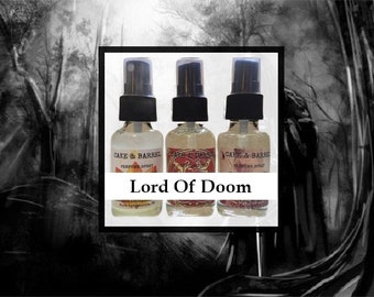 Lord Of Doom Perfume, Mist, Soap, Wash, Shampoo, Conditioner, Lotion, Scrub, Deodorant, Powder, Lotion, Butter, Beard, Wax Melts