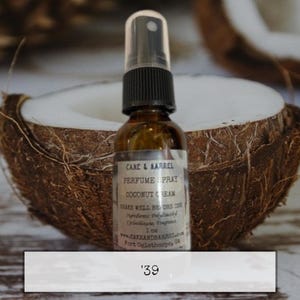Coconut Cream Perfume, Mist, Soap, Wash, Shampoo, Conditioner, Lotion, Scrub, Deodorant, Powder, Lotion, Butter, Beard, Wax Melts