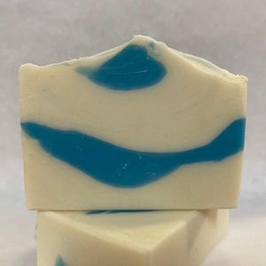 Mountain Rain Cream Silk Soap. Artisan Soap. Cold Process Soap.