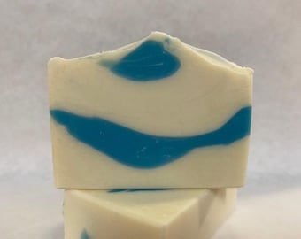 Mountain Rain Cream Silk Soap. Artisan Soap. Cold Process Soap.
