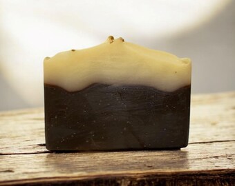 Creme Brulee Cream Silk Soap. Artisan Soap. Cold Process Soap.
