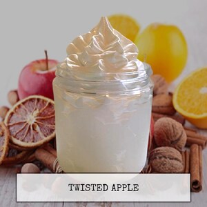 Twisted Apple Soap, Wash, Shampoo, Conditioner, Scrub, Room Spray, Wax Melts.