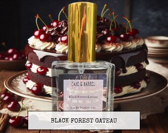 Black Forest Gateau Perfume, Mist, Soap, Wash, Shampoo, Conditioner, Lotion, Scrub, Deodorant, Powder, Lotion, Butter, Beard, Aftershave