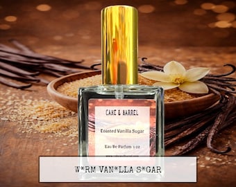 Toasted Vanilla Sugar Perfume, Mist, Soap, Wash, Shampoo, Conditioner, Lotion, Scrub, Deodorant, Powder, Lotion, Butter, Wax Melts.