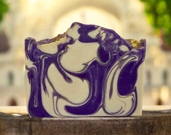 Duchess Cream Silk Soap. Artisan Soap. Cold Process Soap.