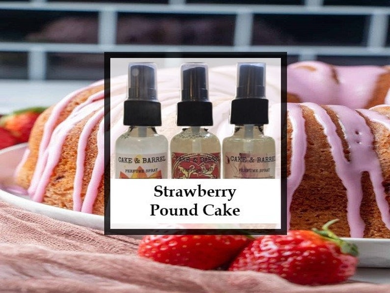 Strawberry Pound Cake Perfume, Mist, Soap, Wash, Shampoo, Conditioner, Lotion, Scrub, Deodorant, Powder, Lotion, Butter, Beard, Wax Melts. image 1