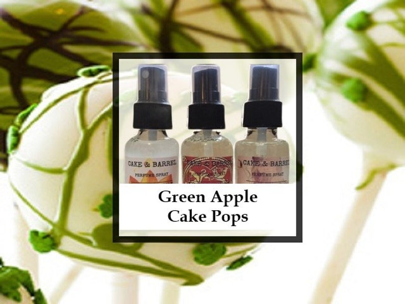 Green Apple Cake Pops Perfume, Mist, Soap, Wash, Shampoo, Conditioner, Lotion, Scrub, Deodorant, Powder, Lotion, Butter, Beard, Wax Melt image 1