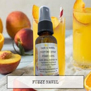 Fuzzy Navel Perfume, Mist, Soap, Wash, Shampoo, Conditioner, Lotion, Scrub, Deodorant, Powder, Lotion, Butter, Beard, Aftershave, Wax Melts