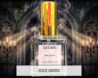 Holy Smoke Perfume, Mist, Soap, Wash, Shampoo, Conditioner, Lotion, Scrub, Deodorant, Powder, Lotion, Butter, Beard, Wax Melts.