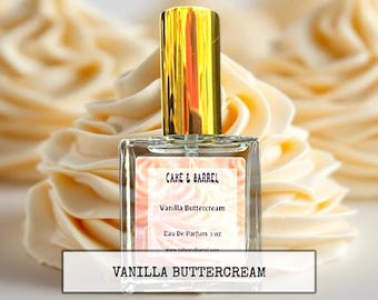 Vanilla Buttercream Perfume, Mist, Soap, Wash, Shampoo, Conditioner, Lotion, Scrub, Deodorant, Powder, Lotion, Butter, Beard, Wax Melt.